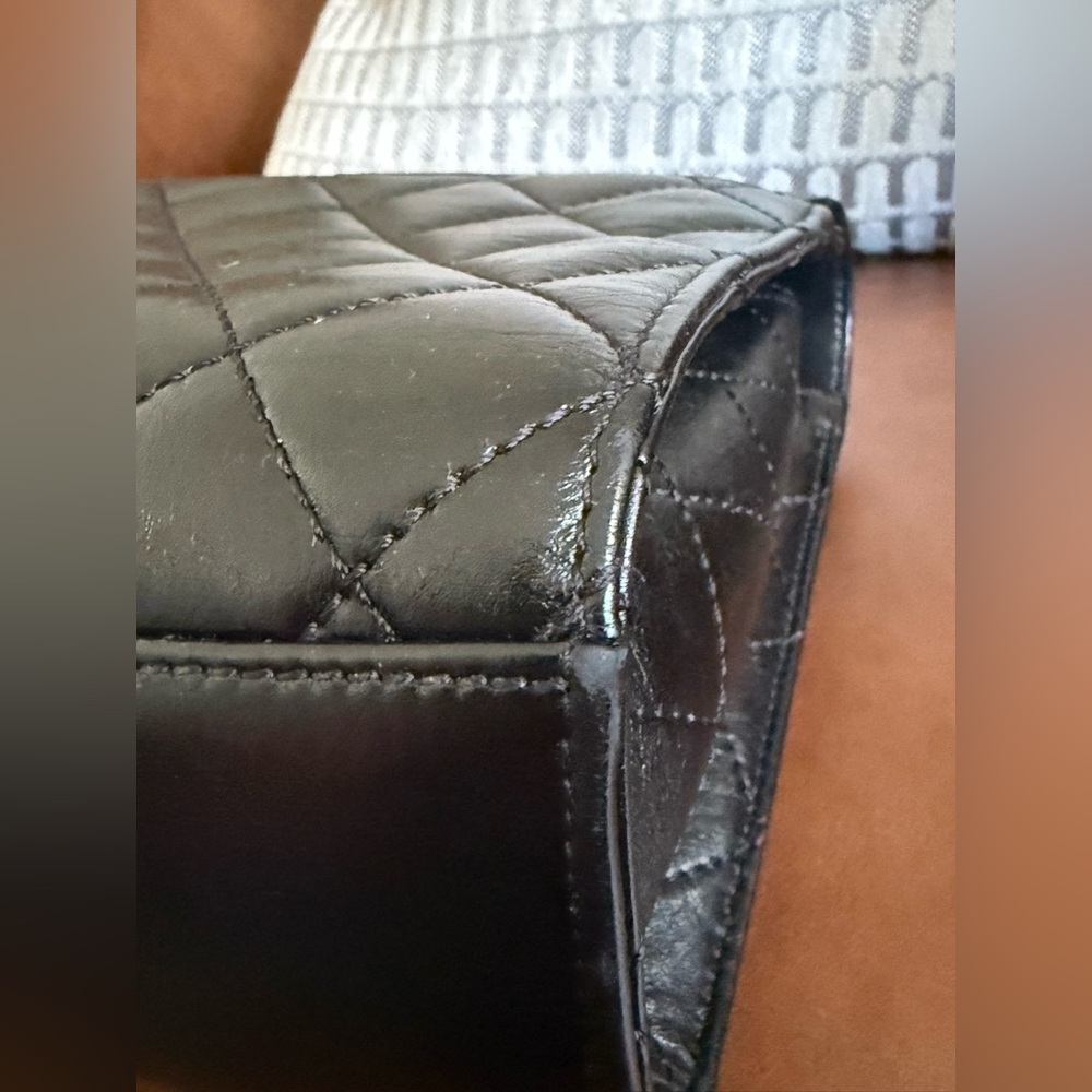 CHANEL Calfskin Quilted Medium Mad About Quilting Flap Black - Picture 13 of 13